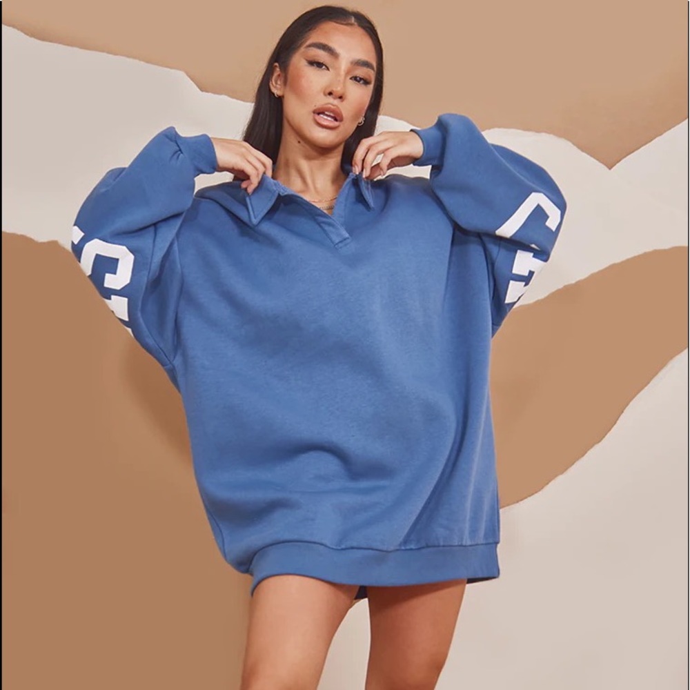 PLT Blue Calabasas Dress